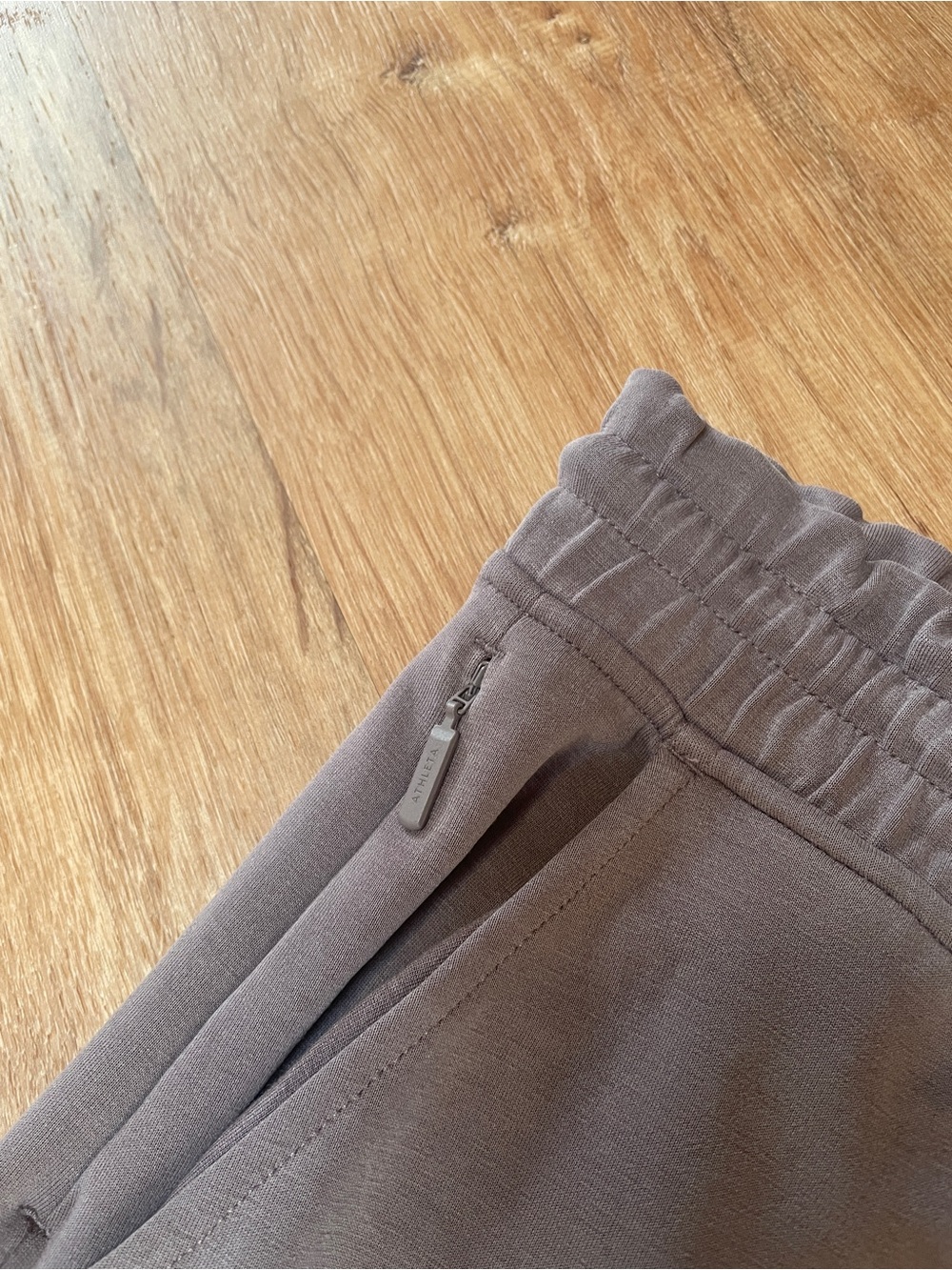 Athleta Seasoft Mid Rise Straight Pants Size XL Drawstring Tencel Modal Lounge - Picture 3 of 7